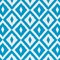 Lagoon - Blue Abstract & Geometric,Diamonds Upholstery Fabric 54 Inches"